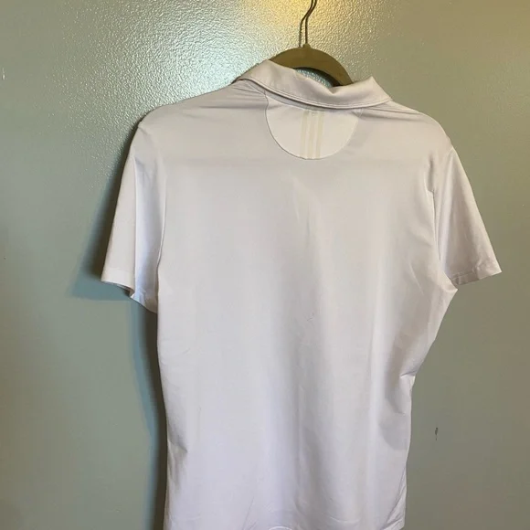 Adidas Golf Shirt Womens Large White - Picture 4 of 4